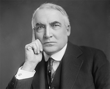 Photo of Warren G. Harding